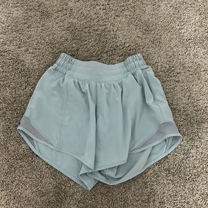 blue size 2 4" lululemon shorts!